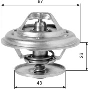 Gates | Thermostat, Kühlmittel | TH01975G1