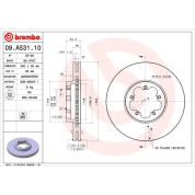 Brembo | Bremsscheibe | 09.A531.10