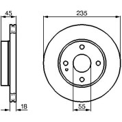 BOSCH | Bremsscheibe | 0 986 478 241