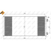 NRF | Kondensator, Klimaanlage | 35651