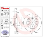 Brembo | Bremsscheibe | 09.A200.11