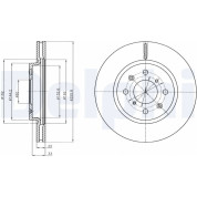 Delphi | Bremsscheibe | BG4340