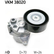 SKF | Spannrolle, Keilrippenriemen | VKM 38020