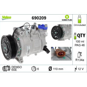 Valeo | Kompressor, Klimaanlage | 690209