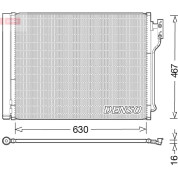 Denso | Kondensator, Klimaanlage | DCN05031