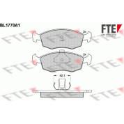 FTE | Bremsbelagsatz, Scheibenbremse | 9010340