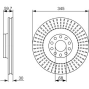 BOSCH | Bremsscheibe | 0 986 479 589