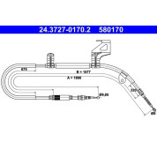 ATE | Seilzug, Feststellbremse | 24.3727-0170.2