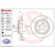 Brembo | Bremsscheibe | 08.A734.11