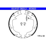 ATE | Bremsbackensatz, Feststellbremse | 03.0137-3023.2