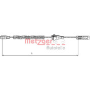 Metzger | Seilzug, Feststellbremse | 11.5763