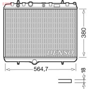 Denso | Kühler, Motorkühlung | DRM21055