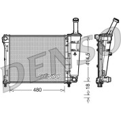 Denso | Kühler, Motorkühlung | DRM09161