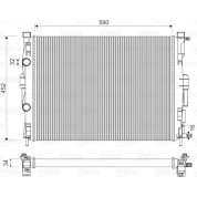 Valeo | Kühler, Motorkühlung | 732946