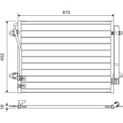 Valeo | Kondensator, Klimaanlage | 814039