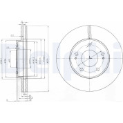 Delphi | Bremsscheibe | BG3848