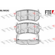 FTE | Bremsbelagsatz, Scheibenbremse | 9010572