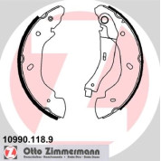 Zimmermann | Bremsbackensatz | 10990.118.9