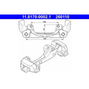 ATE | Halter, Bremssattel | 11.8170-0002.1