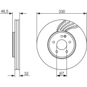 BOSCH | Bremsscheibe | 0 986 479 719