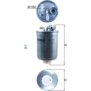 Knecht | Kraftstofffilter | KL 410D