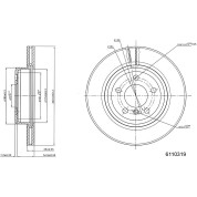 Metzger | Bremsscheibe | 6110319