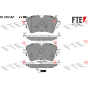 FTE | Bremsbelagsatz, Scheibenbremse | 9011026