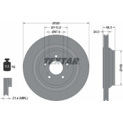 Textar | Bremsscheibe | 92160705