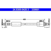 ATE | Bremsschlauch | 24.5305-0420.3