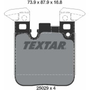 Textar | Bremsbelagsatz, Scheibenbremse | 2502901