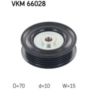 SKF | Umlenk-/Führungsrolle, Keilrippenriemen | VKM 66028