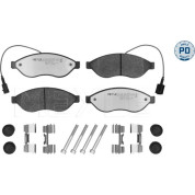 Meyle | Bremsbelagsatz, Scheibenbremse | 025 244 6819-2/PD