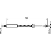 BOSCH | Bremsschlauch | 1 987 481 711