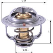 Gates | Thermostat, Kühlmittel | TH42589G1