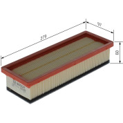 BOSCH | Luftfilter | F 026 400 036