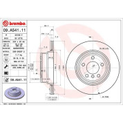 Brembo | Bremsscheibe | 09.A541.11