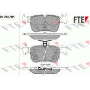 FTE | Bremsbelagsatz, Scheibenbremse | 9011016