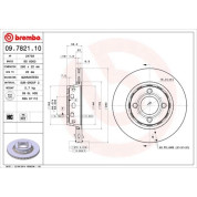 Brembo | Bremsscheibe | 09.7821.10