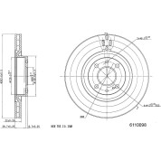 Metzger | Bremsscheibe | 6110098