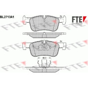 FTE | Bremsbelagsatz, Scheibenbremse | 9010939