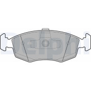 Delphi | Bremsbelagsatz, Scheibenbremse | LP2274