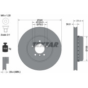 Textar | Bremsscheibe | 92141825