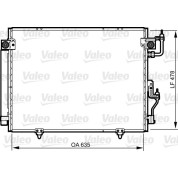 Valeo | Kondensator, Klimaanlage | 817790