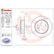 Brembo | Bremsscheibe | 08.A150.11