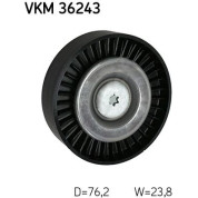 SKF | Umlenk-/Führungsrolle, Keilrippenriemen | VKM 36243