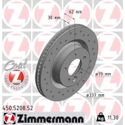 Zimmermann | Bremsscheibe | 450.5208.52