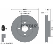 Textar | Bremsscheibe | 92071500