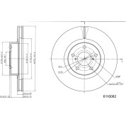 Metzger | Bremsscheibe | 6110082