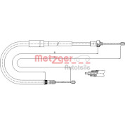 Metzger | Seilzug, Feststellbremse | 11.6663