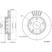 Metzger | Bremsscheibe | 6110402